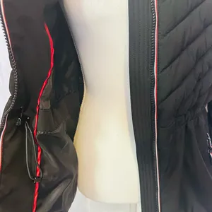 Tommy Hilfiger Women’s Black Quilted Hooded Jacket thumbnail 14