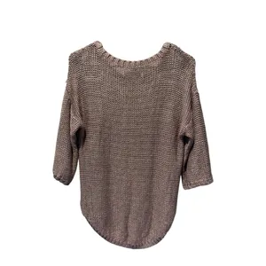 Ann Taylor Loft Women's Dark Tan Knitted Sweater thumbnail 5
