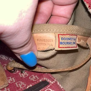 Dooney & Bourke Red Shoulder Mini Bag Y2K thumbnail 7