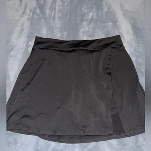 Black Skort with Slit Size Large thumbnail 1