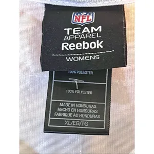 NFL Minnesota Vikings Brett Favre Reebok Women's XL White Jersey thumbnail 3