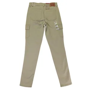 Levis 721 High Rise Skinny‎ Cargo Pants Womens 28x30 Tan Khaki New NWT thumbnail 2