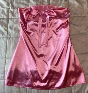 Princess Polly Satin Mini Dress thumbnail 1