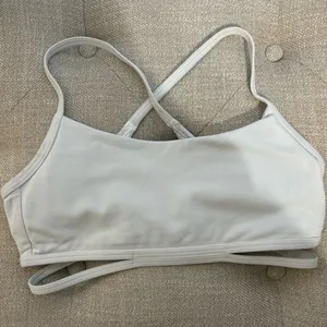 TNA Action White Sports Bra *Flawed* thumbnail 1