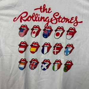 The Rolling Stones All the World Tour Hot Lips Rock Tee M thumbnail 5