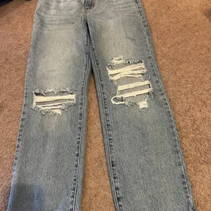 NWT Sneak Peek high rise straight leg jeans 25‎ thumbnail 4