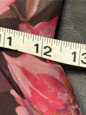 Thirty Thirty LA Pink Floral Square-Neck Mini Dress size Small thumbnail 12