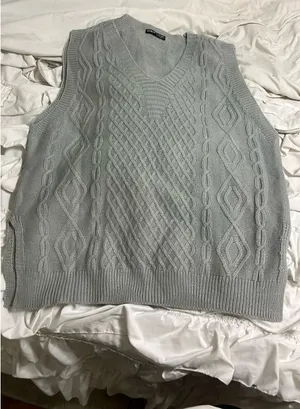 Sweater vest Gray Size L thumbnail 1