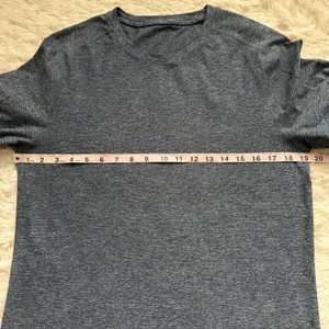 Lululemon Top Long Sleeve Crewneck Heathered Blue thumbnail 8