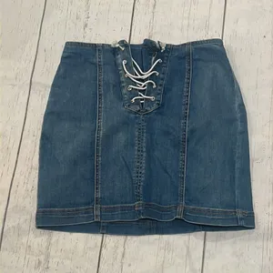 Pacsun blue denim short skirt thumbnail 2