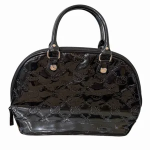 Loungefly Sanrio Hello Kitty Bowler Tote Large Bag Embossed City Bag Pink Inside thumbnail 1