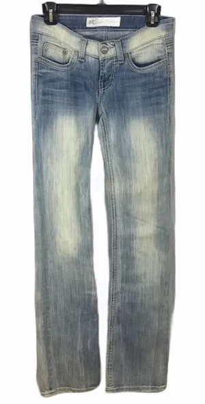 Vintage BKE blue faded Londyn fit Bootcut jeans thumbnail 1