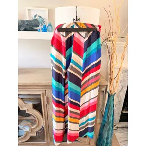 Trina Turk Wide Leg Palazzo Pants Womens Multicolor Size 8‎ thumbnail 3
