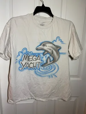 Mega Yacht Urban Outfitters Graphic Tee thumbnail 1