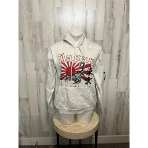 Hoodie white White Size L thumbnail 4
