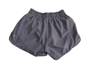 Lululemon Hotty Hot Shorts 4" Purple Grey thumbnail 1
