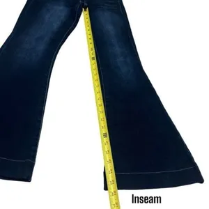 KanCan Parker High Rise Trouser Flare Dark‎ Wash Capsule Comfort Rodeo 9/28 thumbnail 10