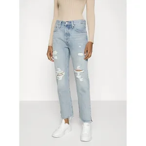 Levi’s jeans Premium 501 boot cut Original High-rise button fly 28 X 30 thumbnail 9