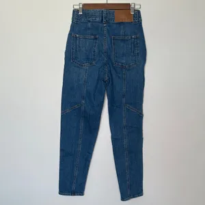 10 Crosby Derek Lam Alexa Barrel Jeans Size 27 High Rise Cropped Blue thumbnail 4