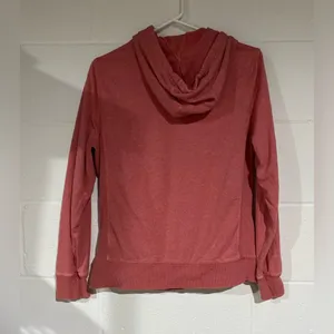 Nike Women's Pink Hoodie Sweater large thumbnail 2