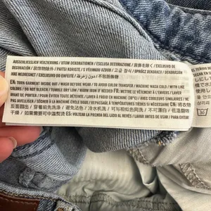 Hollister Curvy Ultra High Rise Dad Jeans 13R W31 L31 Distressed Straight‎ Leg thumbnail 11