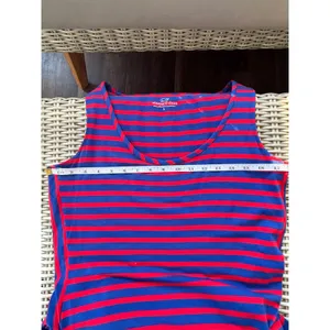 Vineyard Vines Soft Striped‎ Hi Low Maxi Dress Large vacation coastal Preppy thumbnail 6