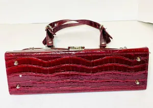 Y2K 2000’s Red Satchel Purse thumbnail 12
