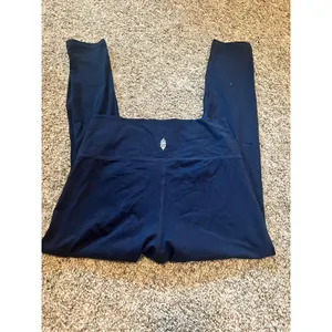 FP Movement Women Navy Blue High Rise‎ Activewear Yoga Leggings Size Medium a035 thumbnail 4