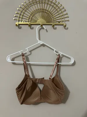 Essential Smooth T-Shirt Bra in Brown Tan thumbnail 2