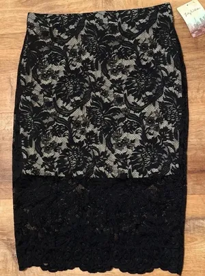 Lily White Skirt Lace  thumbnail 1