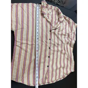 Marine Layer XL Striped Button Front Shirt Shorts Pajama Set Linen Tencel READ thumbnail 9