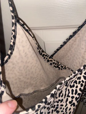 NWOT Cropped Leopard Tank Top thumbnail 3