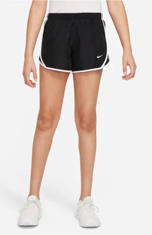 Nike Black Athletic Shorts with White Trim thumbnail 1