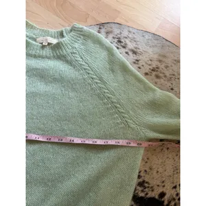 Sezane Alberto Jumper in Pastel Green Size Extra Small Knit thumbnail 6