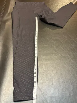 Lululemon Align High-Rise Pant with Pockets 25" in Gradiate Geo Emboss Black thumbnail 8