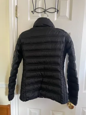 Michael KORS Black Quilted Puffer Jacket - Lightweight Women's Coat (XS) thumbnail 4