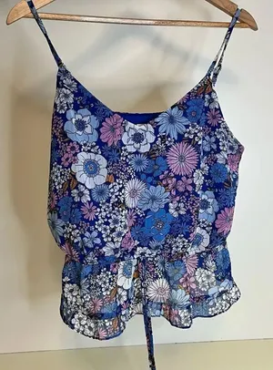 NWOT the general good tank, size medium Blue thumbnail 1