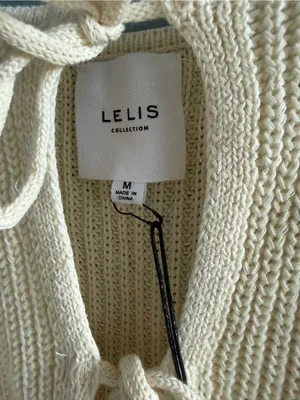 Le Lis Shellie Cream Tie Cardi Top thumbnail 4