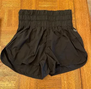 Free People Movement black shorts size M thumbnail 1