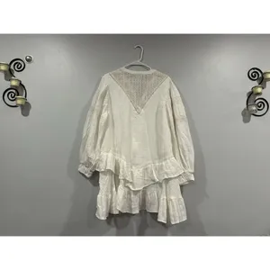 Free People Sachi Ivory Long Sleeve Mini Dress Medium M NWOT thumbnail 5