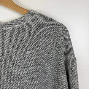 Eileen Fisher‎ Organic Cotton Marled Knit Sweater Small Grey Minimalist Capsule thumbnail 2