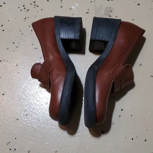 NINE WEST CROMWELL LEATHER SHOES SIZE 5 1/2M thumbnail 5