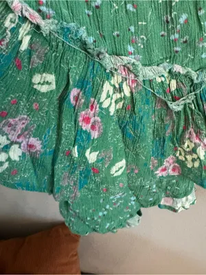 FREE PEOPLE‎ Brielle Floral Romper thumbnail 3