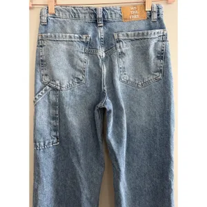 Free‎ People We The Free Tinsley Baggy High Rise Straight Leg Jeans Women's 24 thumbnail 4