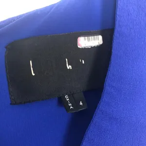 Nicole Miller Royal Blue Sleeveless Maxi Dress Size 4 thumbnail 3