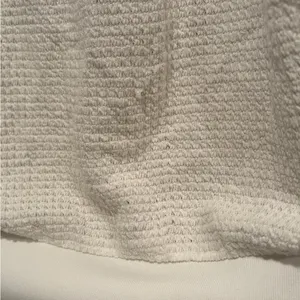 Foray Golf Textured Polo Sweater Top Large White Navy Coastal‎ Preppy Chic thumbnail 7
