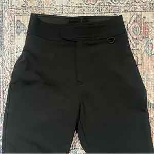 Vintage Schoeller of Switzerland Black Straight Slim Leg Stirrup Ski Snow Pants thumbnail 3