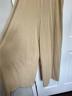 Cupshe Gemini Wide Strap Smocked Wide Leg Coverup Summer Jumpsuit Size Large thumbnail 5