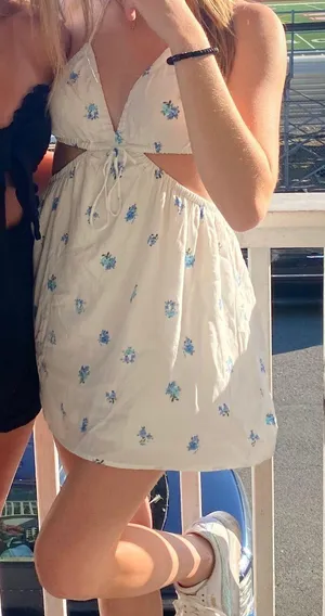 Sky to Moon Cut Out Dress thumbnail 1