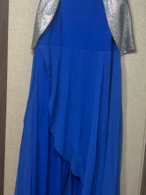 Elegant Royal Blue formal jumpsuit Dress thumbnail 1